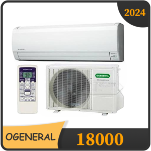 کولر گازی اجنرال 18000 مدل Asga18Lfca موتور سنگین T3